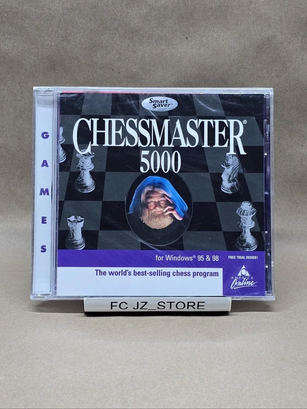 Chessmaster 5000 Smart Saver Series Windows 95, 98 (PC CD-ROM Game, 1999, TLC...